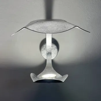 Lampička Knikerboker Le Gigine LED nástěnné světlo, stříbro lístkové stříbro LED celkem 6 W - Doprava zdarma