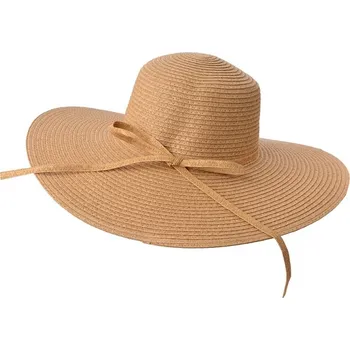 Klobouk Světle hnědý klobouk s mašlí – Margeaux