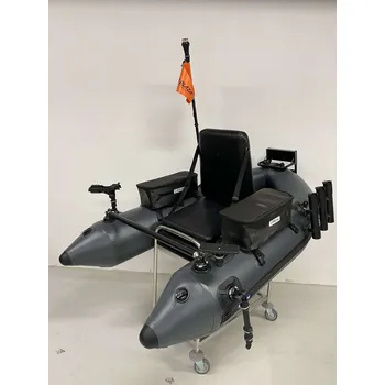 Člun Belly Boat 12BB Tuned4U Phantom NP - 5x podložka Railblaza + Perchcherry přední lišta + držák motoru