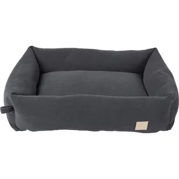 Pelíšek pro psa FuzzYard Life manšestrový pelech šedý M