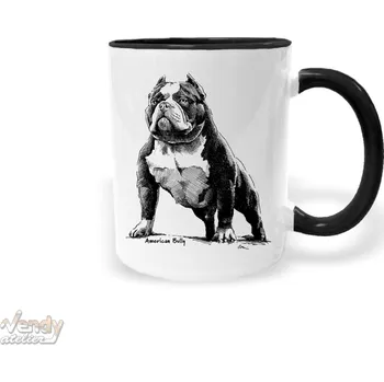 Hrnek - American Bully Barva: Černá