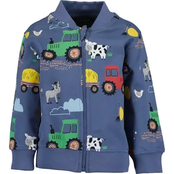 Chlapecká mikina traktor a zvířátka Blue Seven velikost 936059 velikost 68