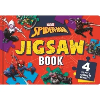 Cizojazyčná kniha Marvel Spider-Man: Jigsaw Book - Marvel Entertainment International Ltd