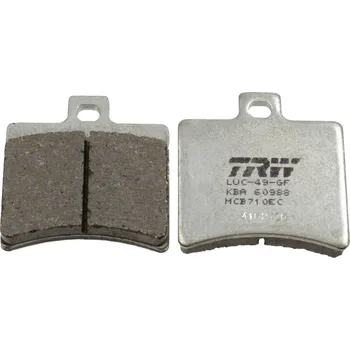 Brzdová destička Sada brzdových destiček, kotoučová brzda LUCAS MCB710EC