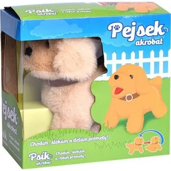 plyšák Mac Toys Pejsek akrobat