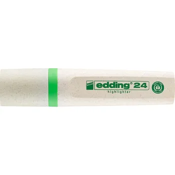 Zvýrazňovač Ekologický zvýrazňovač "24 EcoLine", zelená, 2-5mm, zkosený hrot, EDDING