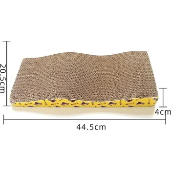 Kočičí škrabadlo s vlnitým kartonem pro ochranu nábytku - CW013-vlna