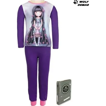 Dívčí oblečení Dívčí pyžamo Santoro London Gorjuss fialové