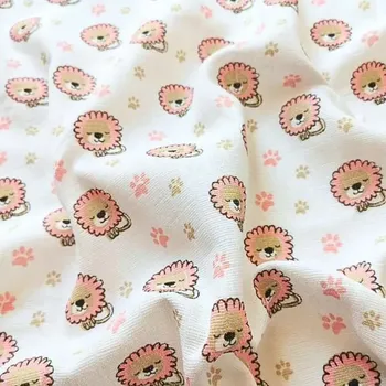 Prem plenková osuška Lvíček růžový 90x100 cm (Osuška pro kojence)