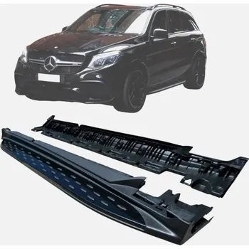 Tuning PROTEC Boční nášlapy Mercedes GLE W166 2012-2019 černé