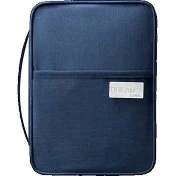 Obal na doklad Take it shop Cestovní organizér na doklady L, modrý