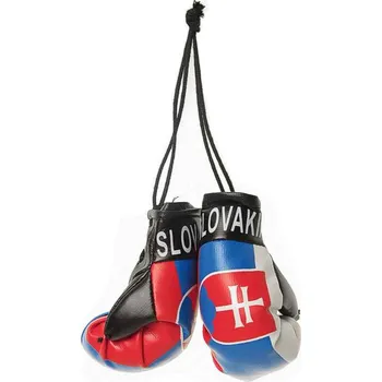 Chránič rukou Přívěsek do auta Boxerské rukavice Slovakia (suvenír so ssuvenýr se vzpomínkami na Slovenskopomienkami na Slovensko)