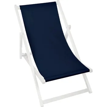 Zahradní lehátko DreamRoots Polyesterový potah DRF22 Navy 4 135 x 41 cm