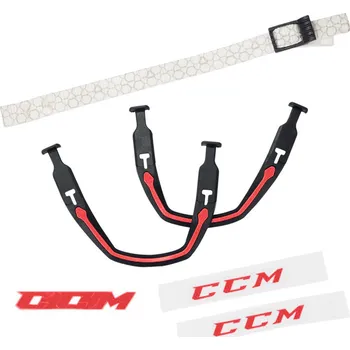 Sportovní chránič CCM Super Tacks X Helmet Personalization Kit Barva: žlutá