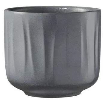 Květináč Keramický květináč Bagua 24 cm šedý