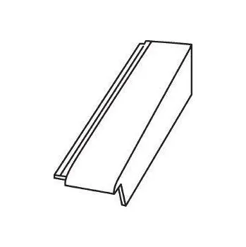 betonová krytina Bramac Turmalín glazura taška pultová krajní levá půlená černá