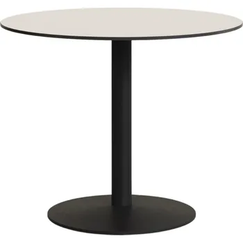 Jídelní stůl Bílý bistro stolek Kave Home Esilda 90 cm