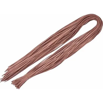 Řetízek Kožený řemínek barva indiánská červená 1 m 1 m x 2,8 mm