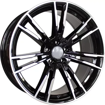 Alu kolo Alu kola Racing Line A7065, 19x9.5 5x112 ET38, černá + leštění