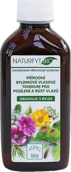 Vlasová regenerace Naturfyt BIO přírodní bylinné vlasové tonikum pro posílení a růst vlasů 200 ml