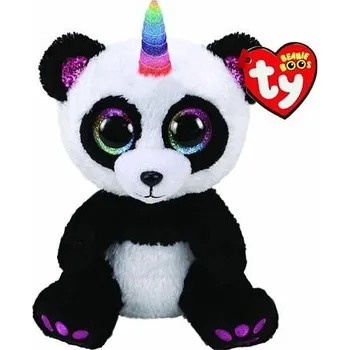 plyšák TY BOOS PARIS, 24 cm - panda (1)