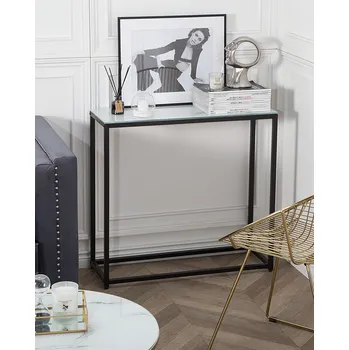 Konferenční stolek Obdélníková konzole Beliani