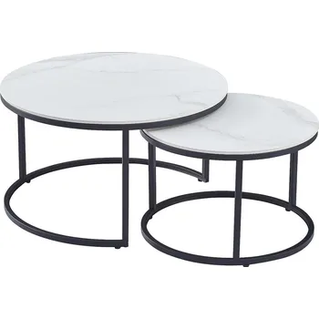 Konferenční stolek Konferenční stolek Ferrante C, bílá