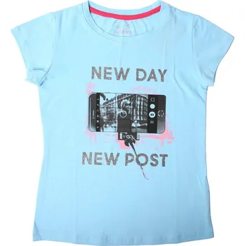 Dívčí tričko Dívčí tričko Wolf S2212B světle modré