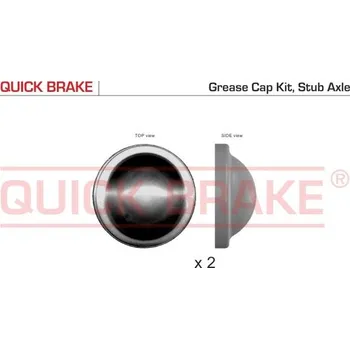 Kryt, ložisko kola Quick Brake 9829K