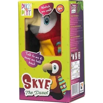 Hračka PUGS AT PLAY Interaktivní zvířátko - Papoušek