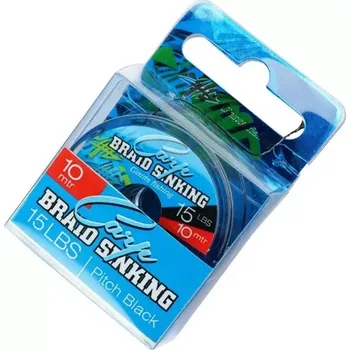 GIANTS FISHING Splétaná šňůra Carp Braid Sinking Pitch Black - Giants fishing Splétaná šňůra Carp Braid Sinking 35lbs/10m Pitch Black