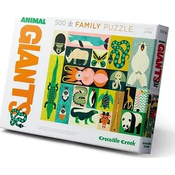 Puzzle Rodinné puzzle - Zvířecí obři (500 ks)