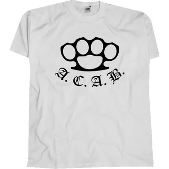 ACAB White tričko
