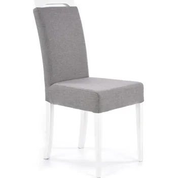 Jídelní židle Jídelní židle Clarion, šedá / bílá