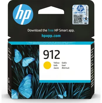 Tiskárna HP 912 Yellow Original Ink Cartridge (315 pages)
