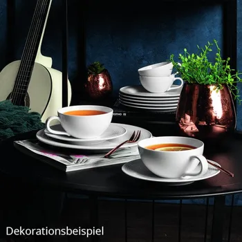 Talíř Čajová sada 18 kusů BEAT, bílá, Seltmann Weiden ▪ Kč 5280 ️ - Luxurytable.cz Seltmann Weiden