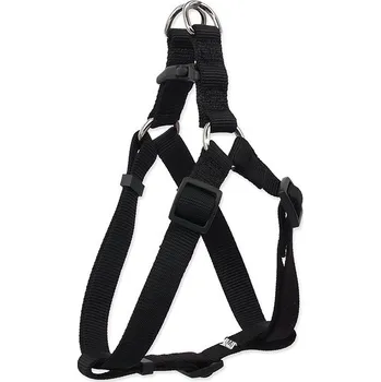 Postroj pro psa DOG FANTASY postroj classic XL černý 3,8 × 75-110 cm