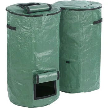 Koš na prádlo Maximex Skládací zahradní kompostéry, 2 x 125 l