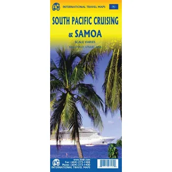 South Pacific Cruising / Samoa - přehledová mapa