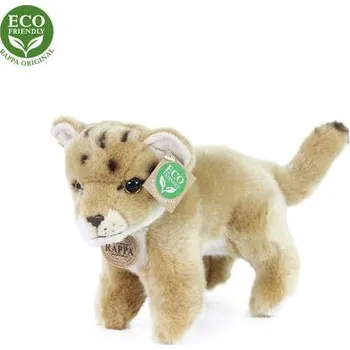 plyšák Plyšová lvice mládě stojící s tvarovatelnými končetinami 22 cm ECO-FRIENDLY