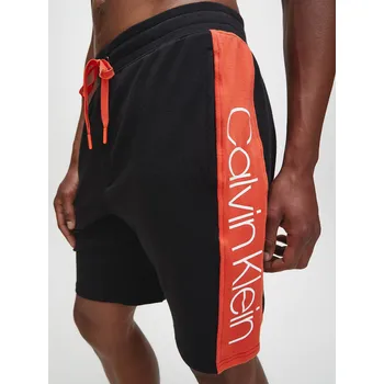 Pánské pyžamo Pánské pyžamové šortky NM1800-001 černočervená - Calvin Klein černo-červená XL