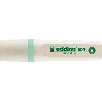 Zvýrazňovač Ekologický zvýrazňovač "24 EcoLine", pastelově zelená, 2-5mm, zkosený hrot, EDDING