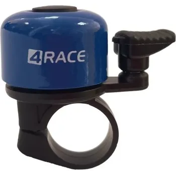 Zvonek na kolo Zvonek 4RACE mini tmavě modrý - Tmavě modrá, 35mm