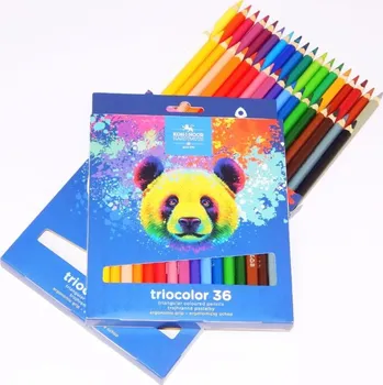 Pastelka KOH-I-NOOR Pastelky 3145/36 trojhranné, MEDVĚD, 36ks