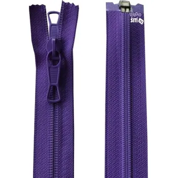 Zip zip FIALOVÝ WS20 oboustr. 7514XX - Fialový, 85 cm