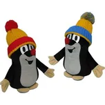 Moravská ústředna Krtek 25cm kulich modro-žlutý, plyš