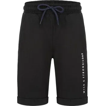 Chlapecké kraťasy Chlapecké kraťasy Loap Boosac černé