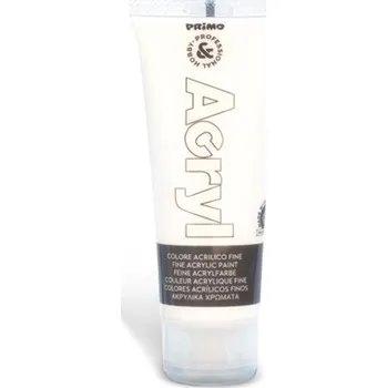 Vodová barva Akrylová barva Primo tuba 75ml bílá 935567