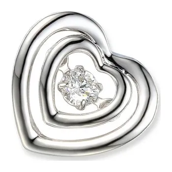 Přívěsek Gems, Diamantový přívěsek Jeanne, bílé zlato s briliantem, 585-38-2-1023.1B00.0.00.HSI1.000.25