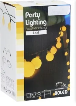Vánoční osvětlení Home Styling Collection KO-AX8779250 řetěz 80 LED teplá bílá